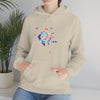 Chill Stitch – Peace Sign Color Splat - Unisex Hooded Hoodie Sweatshirt – Embrace Your Vibe