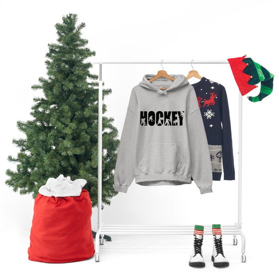 Chill Stitch – Hockey Sport - Unisex Hooded Hoodie Sweatshirt – Embrace Your Vibe