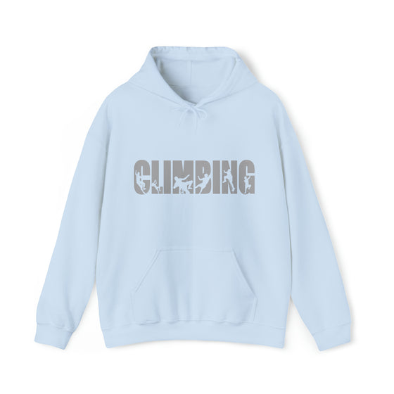 Rock Climbing Sweatshirt |Silhouette Climbers | Unisex Hooded Hoodie Sweatshirt