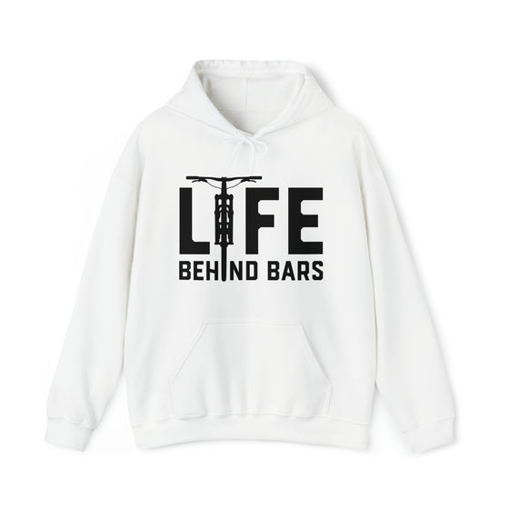 Bike Sweatshirt | MTB Mountain Bike Life Behind Bars 2 | Unisex Hooded Hoodie Sweatshirt