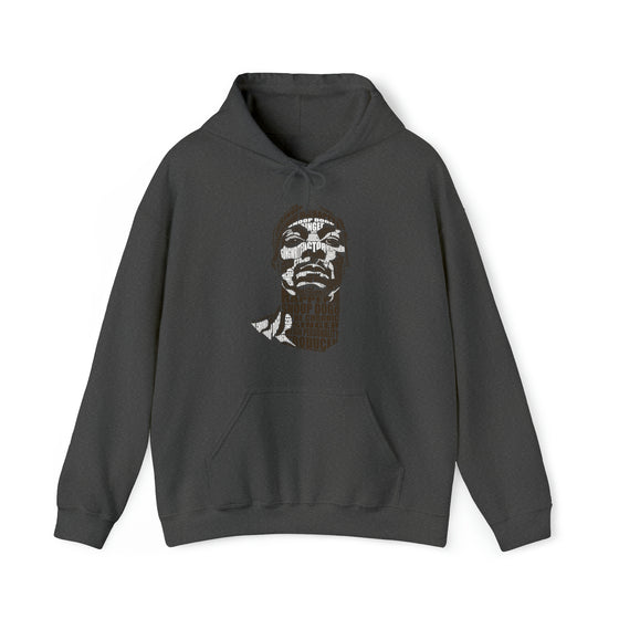 Snoop Dogg Rapper | Unisex Hooded Hoodie Sweatshirt  | Calligram Word Design