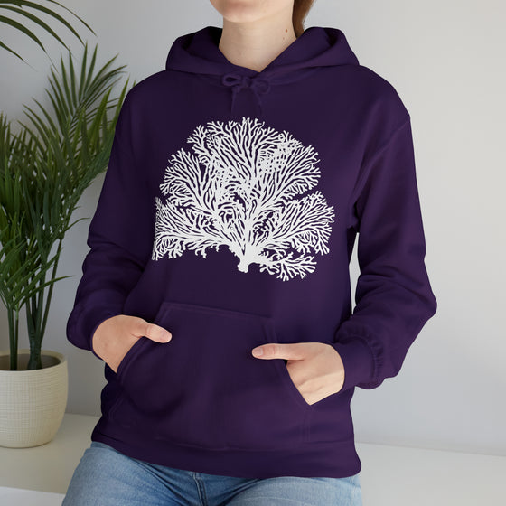 Coral Sealife Sea Beach Sweatshirt | Unisex Hooded Hoodie Sweatshirt | Embrace Your Vibe