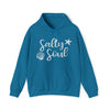 Boating Sweatshirt | Salty Soul Beach Ocean Life Boating | Unisex Hooded Hoodie Sweatshirt