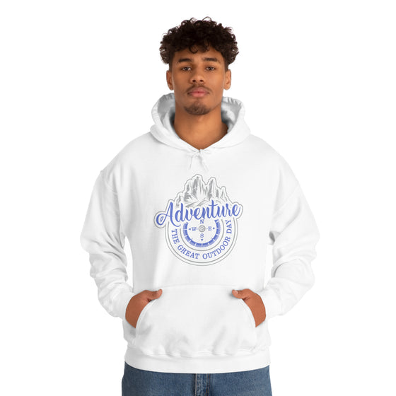Adventure The Great Outdoors | Unisex Hooded Hoodie Sweatshirt | Embrace Your Vibe