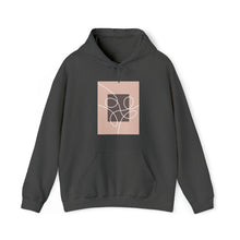  Abstract Shapes V13 Boxed Line Art  | Abstract | Minimalist | Modern | Unisex Hooded Hoodie Sweatshirt | Embrace Your Vibe