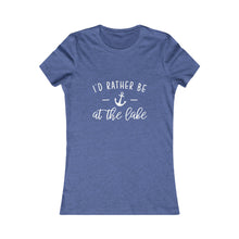  Beach Lake Life Rather Be At The Lake | Women’s Bella Canvas Soft Style Tee T-Shirt | Embrace Your Vibe