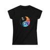 Yoga Shirt | Watercolor Yin Yang Symbol V2 | T-Shirt Women's Soft style Tee