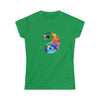 Yoga Shirt | Watercolor Yin Yang Symbol V2 | T-Shirt Women's Soft style Tee