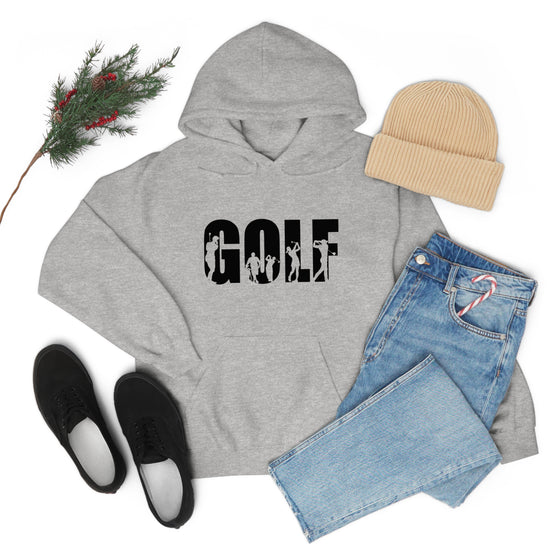 Chill Stitch – Golf Sport - Unisex Hooded Hoodie Sweatshirt – Embrace Your Vibe