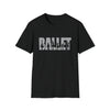 Ballet Dance Sporting Name Athlete Silhouettes | Unisex Soft Style T-Shirt | Embrace Your Vibe