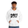 Chill Stitch – Golf Sport - Unisex Hooded Hoodie Sweatshirt – Embrace Your Vibe