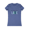 Beach Lake Life Summer Fun | Women’s Bella Canvas T-shirt | Life Better Lake | Soft Style Tee T-Shirt