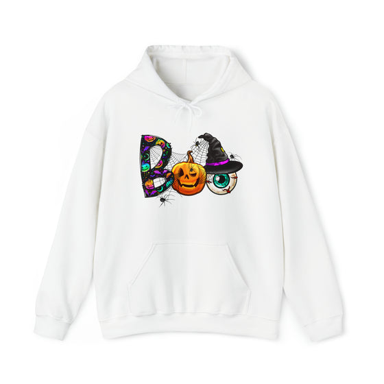 Halloween Sweatshirt | Boo Eyeball | Unisex Hooded Hoodie Sweatshirt