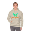 Chill Stitch – Free Spirit Butterfly - Unisex Hooded Hoodie Sweatshirt – Embrace Your Vibe