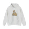 Mona Lisa France | Unisex Hooded Hoodie Sweatshirt  | Calligram Word Design
