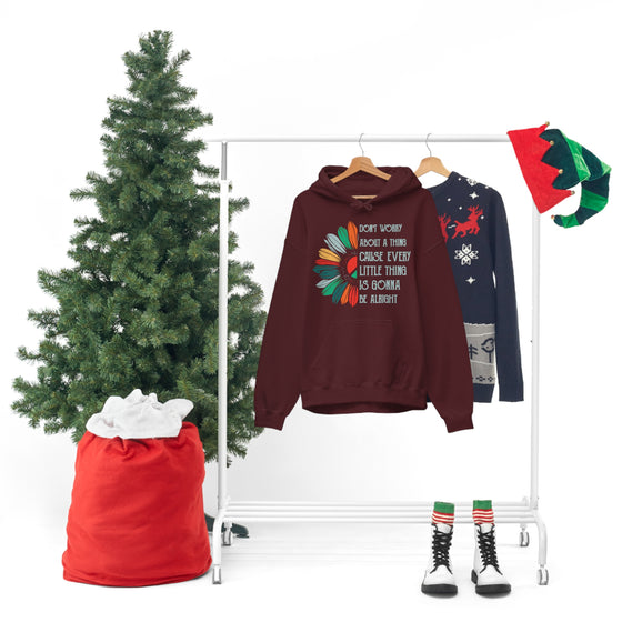 Don’t Worry About a Thing Sweatshirt | Unisex Hooded Hoodie Sweatshirt