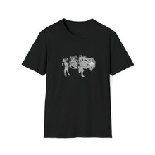  Abstract Shirt | Wild Bison Buffalo Nature |  Abstract Unisex Soft Style Tee T-Shirt