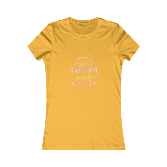 Beach Lake Life Sunrise Sunset | Women’s Bella Canvas Soft Style Tee T-Shirt | Embrace Your Vibe
