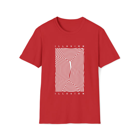 Abstract Shapes Fingerprints Portal V28 | Unisex Soft Style Tee T-Shirt | Embrace Your Vibe