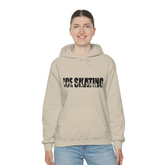 Chill Stitch – Ice Skating Sport - Unisex Hooded Hoodie Sweatshirt – Embrace Your Vibe