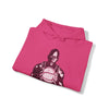 Michael Jordan Basketball | Unisex Hooded Hoodie Sweatshirt  | Calligram Word Design