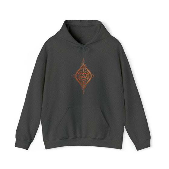 Abstract Shapes V35 Mystical All Seeing Diamond | Abstract | Minimalist | Modern  Unisex Hooded Hoodie Sweatshirt | Embrace Your Vibe