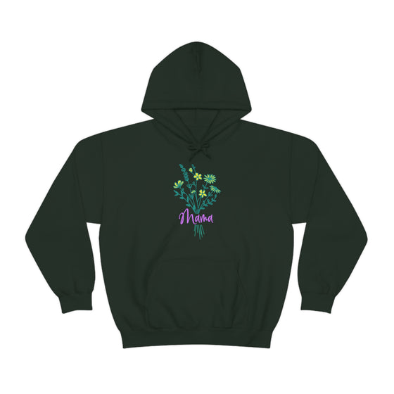 Chill Stitch – Wildflower Bouquet Mama - Unisex Hooded Hoodie Sweatshirt – Embrace Your Vibe