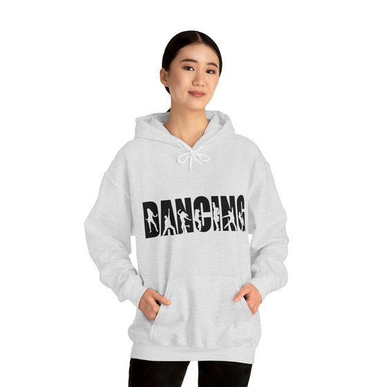 Dancing Dance Sweatshirt | Silhouette Sports Name | Unisex Hooded Hoodie Sweatshirt