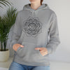 Yoga Sweatshirt | Namaste Mandala | Unisex Hooded Hoodie Sweatshirt