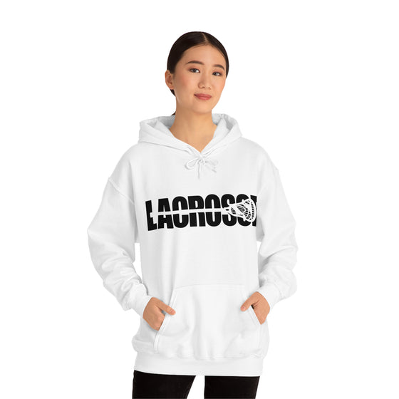 Chill Stitch – Lacrosse Sport - Unisex Hooded Hoodie Sweatshirt – Embrace Your Vibe