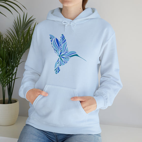 Hummingbird Mandala Sweatshirt | Unisex Hooded Hoodie Sweatshirt