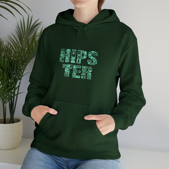 Hipster Sweatshirt  | Abstract Unisex Hooded Hoodie Sweatshirt