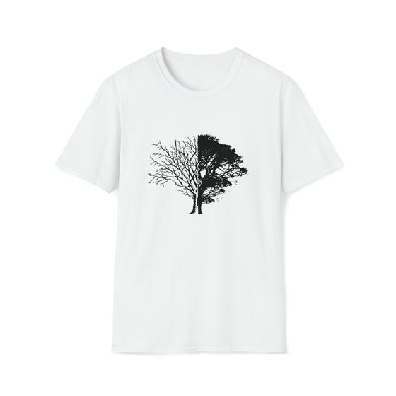 Tree Life Shirt | Life And Death| Abstract Unisex Soft Style Tee T-Shirt