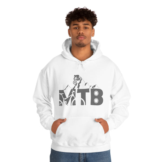 Chill Stitch – MTB Mountain Bike Mountains - Unisex Hooded Hoodie Sweatshirt – Embrace Your Vibe