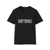 Softball Shirt | Softball Athlete Silhouettes | Unisex Soft Style T-Shirt Tee