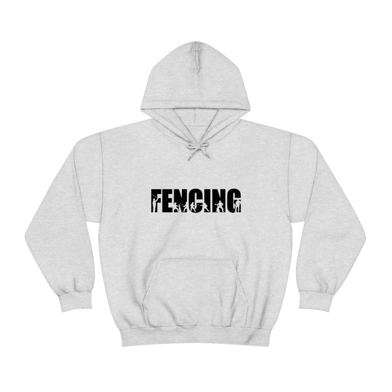 Fencing Sport Sweatshirt | Unisex Hooded Hoodie Sweatshirt