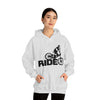 Bike Sweatshirt | MTB Mountain Bike Ride Biking | Unisex Hooded Hoodie Sweatshirt