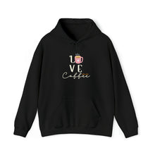  Love Coffee Sweatshirt | Coffee Latte Drink | Unisex Hooded Hoodie Sweatshirt