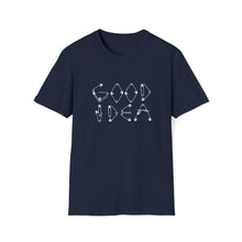  Good Idea Shirt |Safety Pins | Abstract Unisex Soft Style Tee T-Shirt