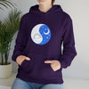 Yoga Shirt | Ying Yang Sun Moon | Unisex Hooded Hoodie Sweatshirt