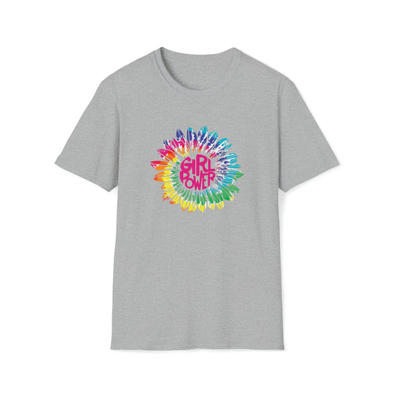 Girl Power Hippie Shirt | Earth Peace Designs | Unisex Soft Style T-Shirt