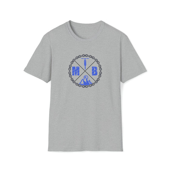 Bike Shirt | MTB Bike Chain Circle Mountain Biking | Unisex Soft style T-Shirt