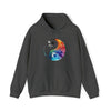 Yoga Hoodie | Yin Yang Sign V1 Watercolor | Unisex Hooded Hoodie Sweatshirt