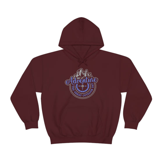 Adventure The Great Outdoors | Unisex Hooded Hoodie Sweatshirt | Embrace Your Vibe