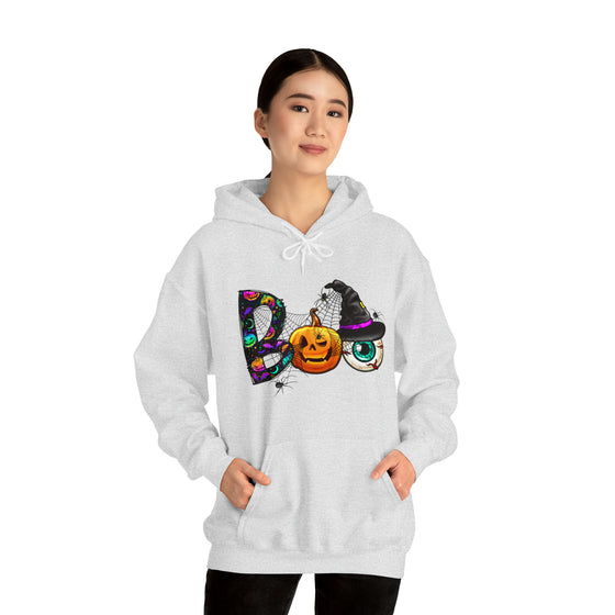 Halloween Sweatshirt | Boo Eyeball | Unisex Hooded Hoodie Sweatshirt