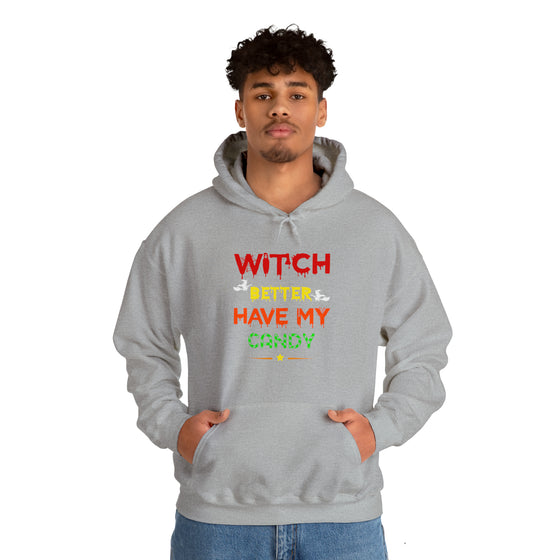 Halloween Shirt | Witch Better Have My Candy | Unisex Hooded Hoodie Sweatshirt