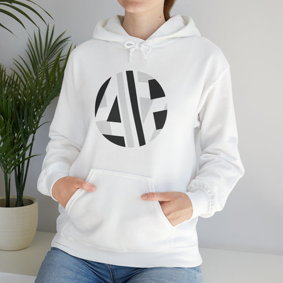 Abstract Shapes V20 | Abstract | Minimalist | Modern  Unisex Hooded Hoodie Sweatshirt | Embrace Your Vibe