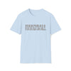 Handball Shirt | Sport Athlete Silhouettes | Unisex Soft Style T-Shirt