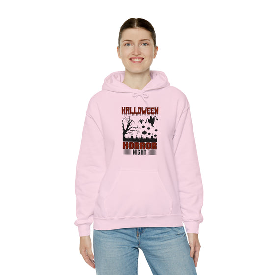 Halloween Sweatshirt  | Horror Night | Unisex Hooded Hoodie Sweatshirt