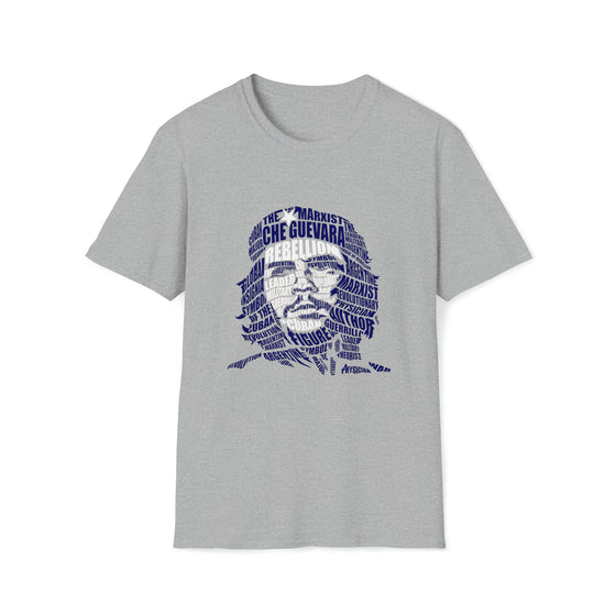 Che Guevara Shirt | Unisex Soft Style Tee T-Shirt | Calligram Word Design